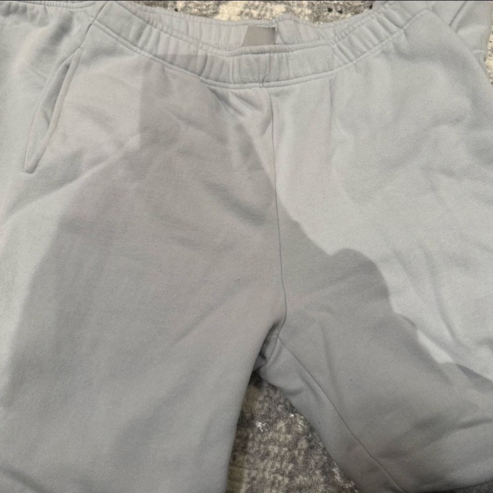 TNA White Fleece Joggers - Picture 2 of 3